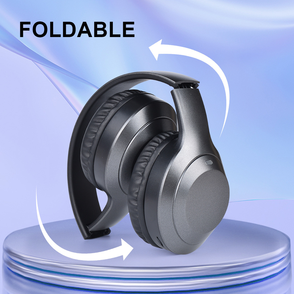 M5 Metal Headworn Bluetooth Stereo Card Wireless Headphone C-port Gift_voghion.com