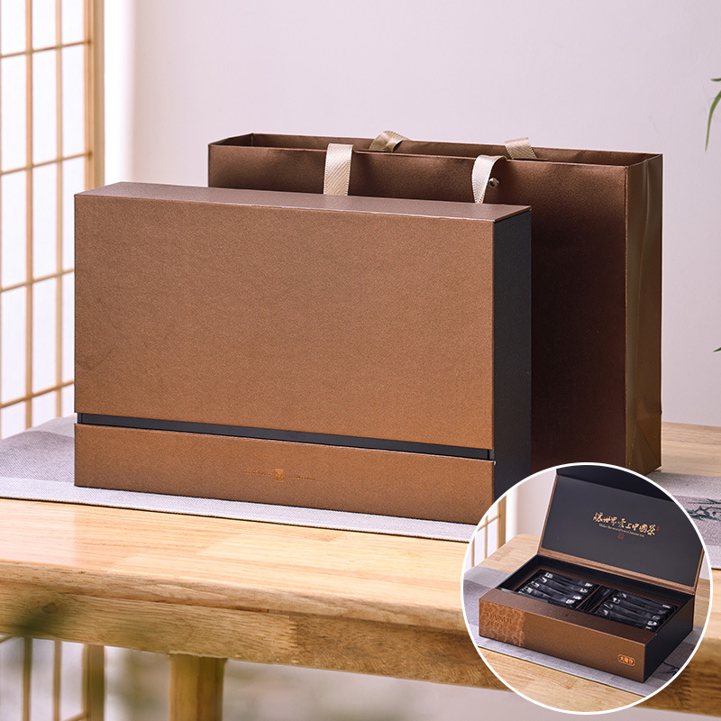 高端摆泡红茶岩茶茶叶包装盒大红袍金骏眉凤凰单丛礼盒空盒可定制