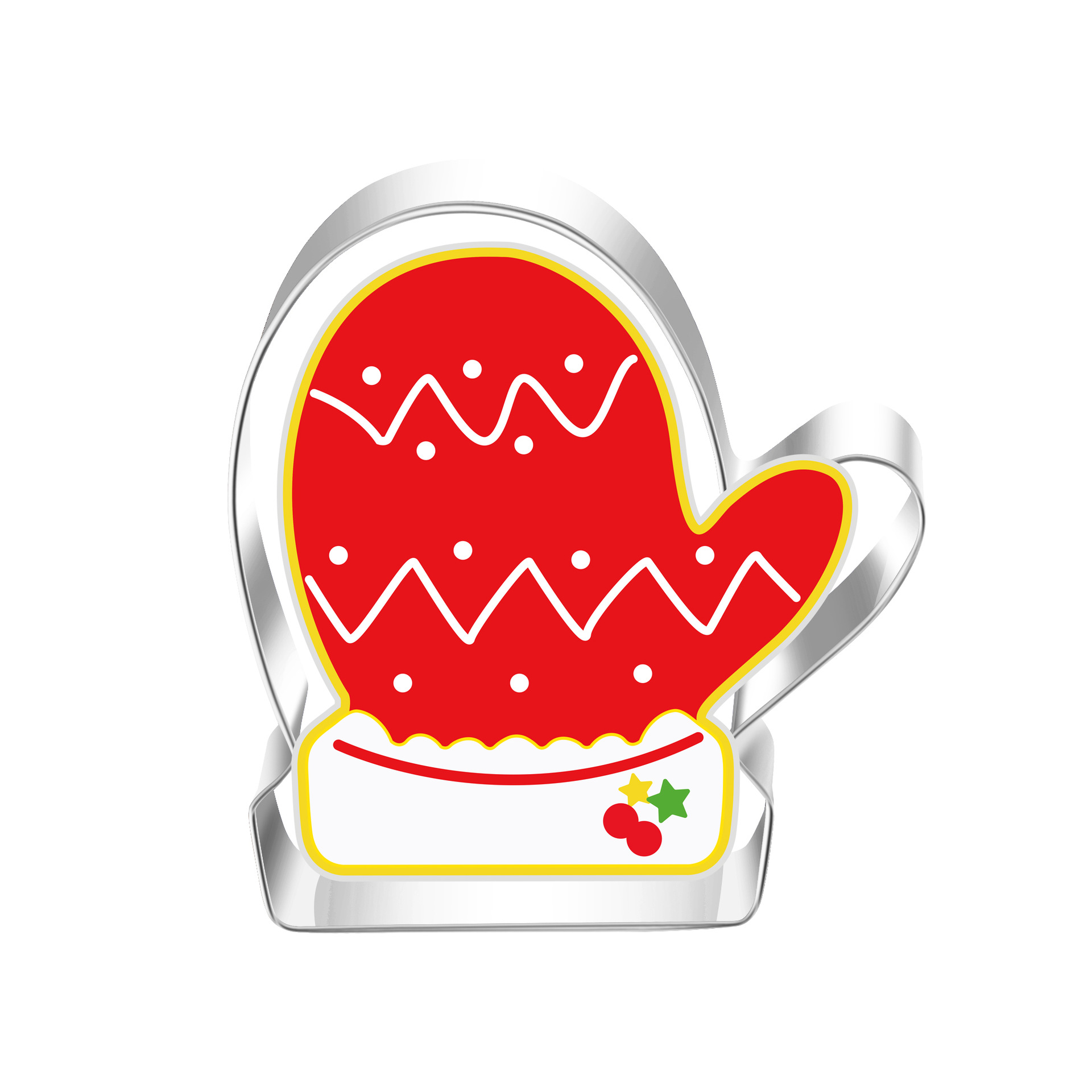 23g Weight Bakeware Kitchen and drinking utensils 1 Piece Quantity Daily Occasion Stainless Steel Material Christmas Festival Star, Snowflake Pattern Simple Style Style Christmas Simple Style Star Snowflake Stainless Steel Bakeware 1 Piece 23