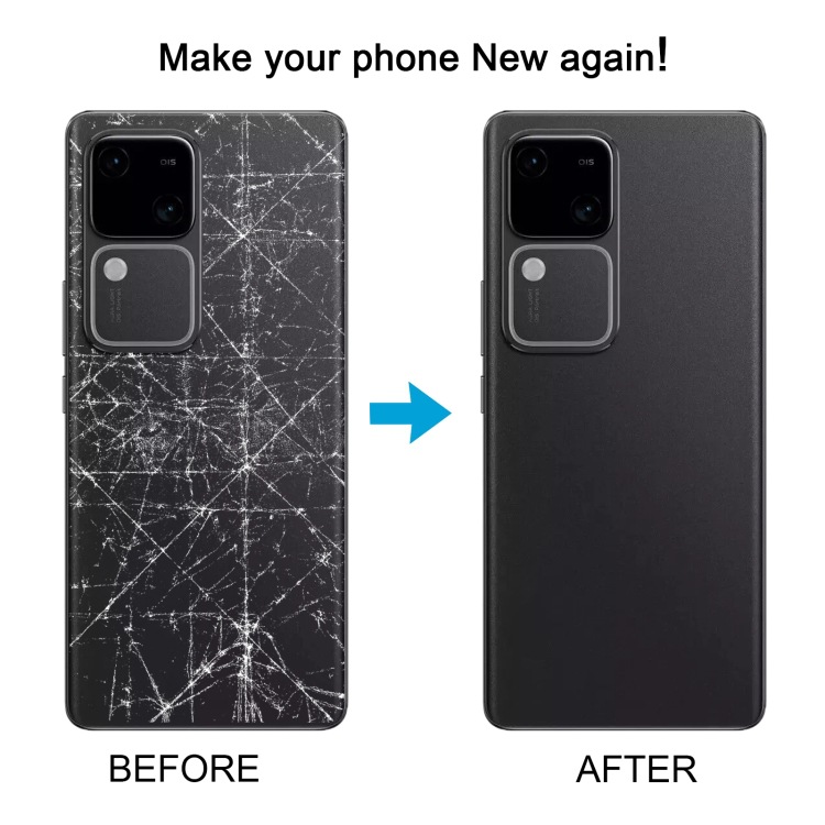 Aplicable para vivo V30 Batería de cubierta trasera con anillo de fase