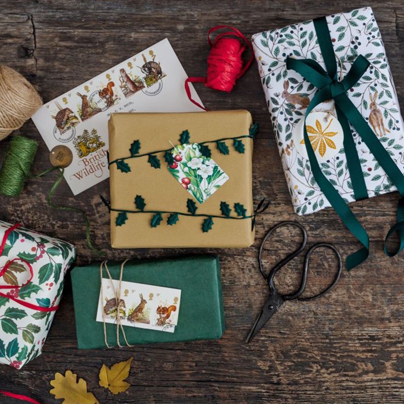 Transfronterizo Amazon nueva Navidad fruta roja hoja cinta regalo embalaje árbol de Navidad decoración hoja cinturón 10 M