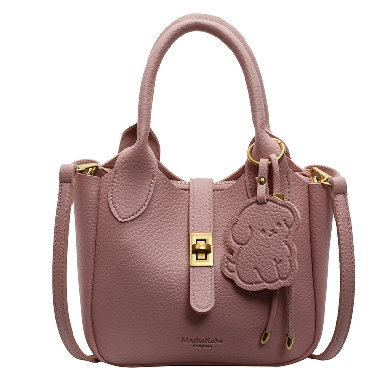 Este año, la popularidad de la bolsa de cubo para mujeres de alta calidad 2025 nuevo bolso casual de moda, bolso de hombro de moda