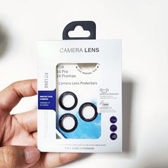 适用苹果15Pro金属秒贴镜头膜双色齿轮摄像头AR增透AF电镀贴膜