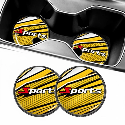 Cross-border best-selling carbon fiber Anti-slip mat - sports-wasp-blade-2pcsset-white-bagged