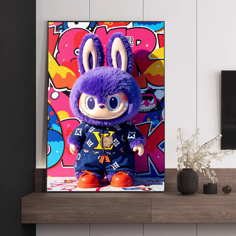 Chapitre C / 40*60cm [noyau pur/peinture auto-adhésive] sans cadre