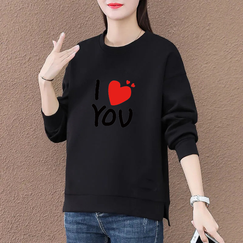 Autumn cotton sweatshirt