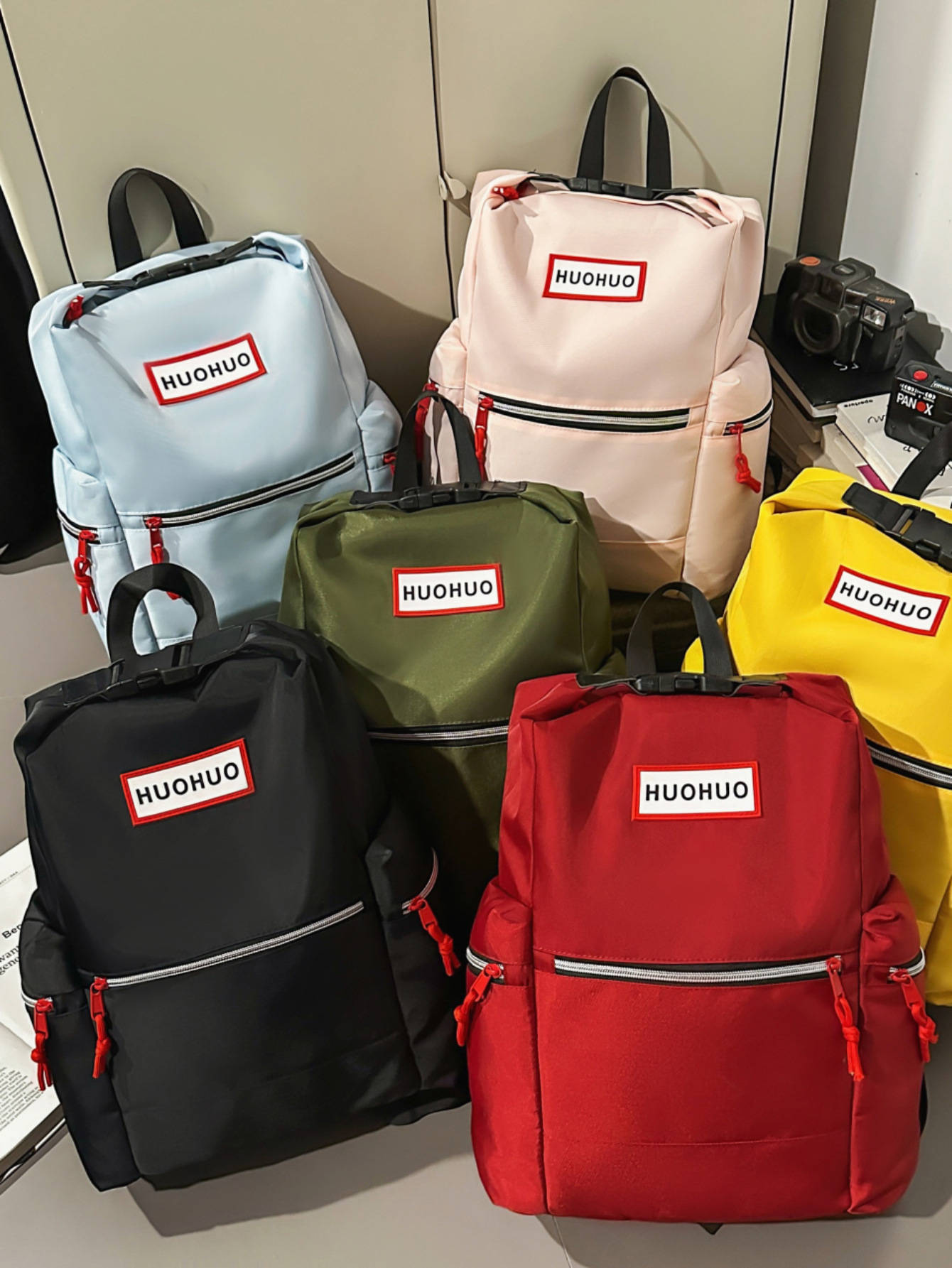 Mochila de pareja de gran capacidad, mochila de viaje al aire libre, mochila de moda, estudiantes universitarios, estudiantes de secundaria, estudiantes de secundaria