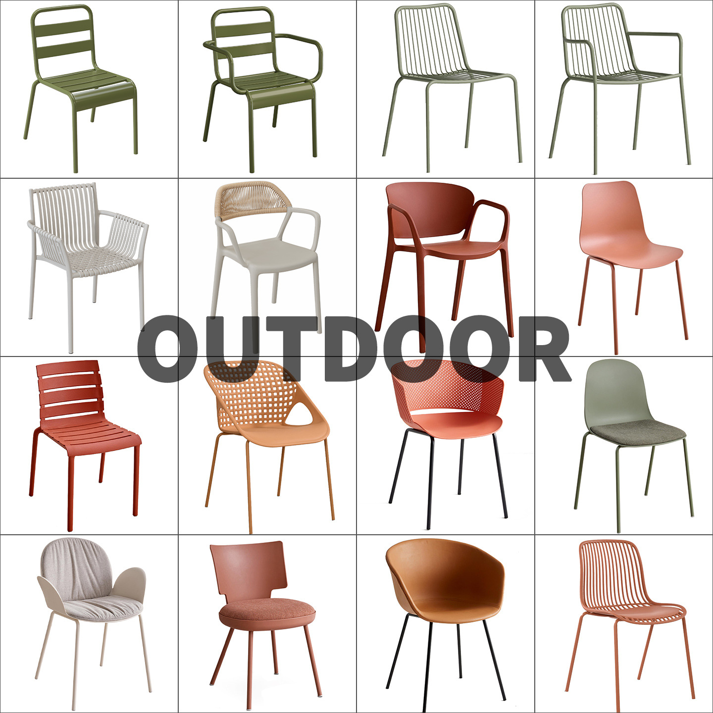 Hotel Terrace Milk Tea Shop Cafe Villa Bar Leisure Area Table and Chair Commercial Outdoor Table and Chair Combination