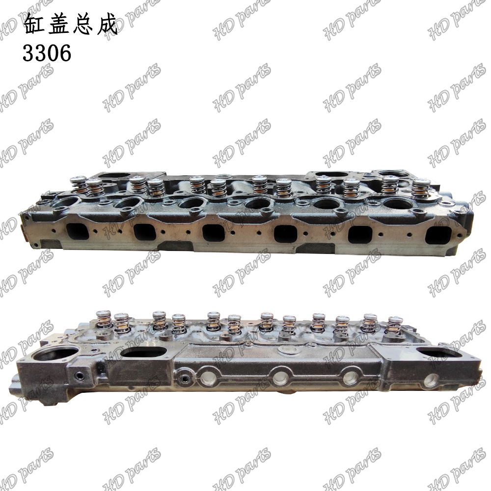 挖掘机 发动机配件 卡特适用 缸盖总成 3306