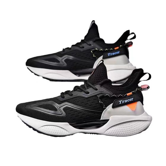 Foreign trade men's shoes 2023 new fly woven men's sneaker breathable casual shoes men's shoes running shoes wholesale