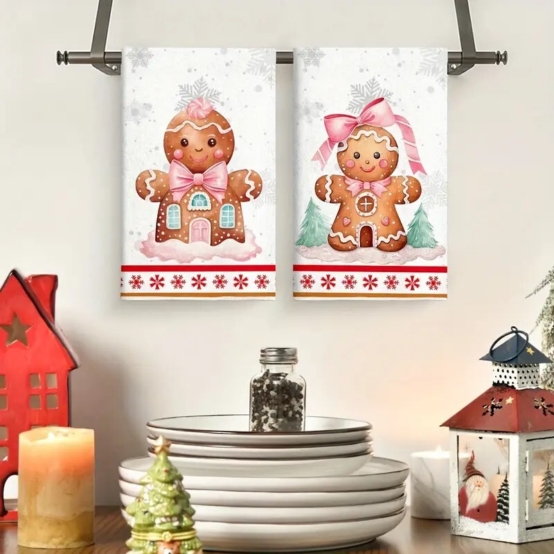 クリスマスタオルクロスクロスボーダーマイクロファイバークリスマスプリントキッチタオルクロスクロス卸売|undefined