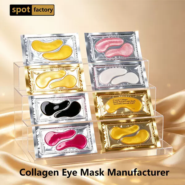 All-English fine-line rescue butterfly pink eye patch 24k collagen eye mask cross-border foreign trade factory direct sale