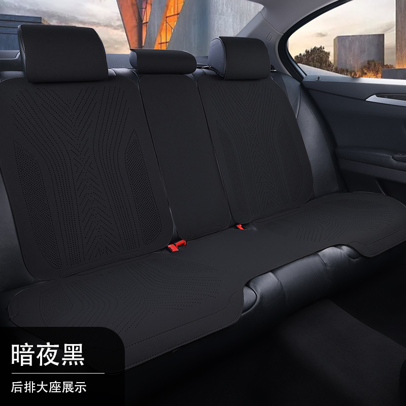 新型車用シートクッション、四季通用、フェイクファー素材、ハーフカバー、シートカバー、車用シートクッション、シートパッド|undefined