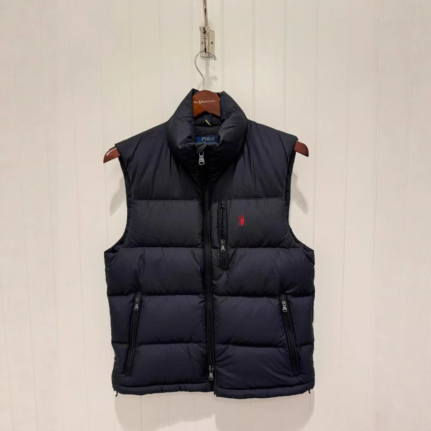 [Cross-Border] High-End Rl Water-Repellent Lightweight down Vest, Unisex Couple Style Jacket