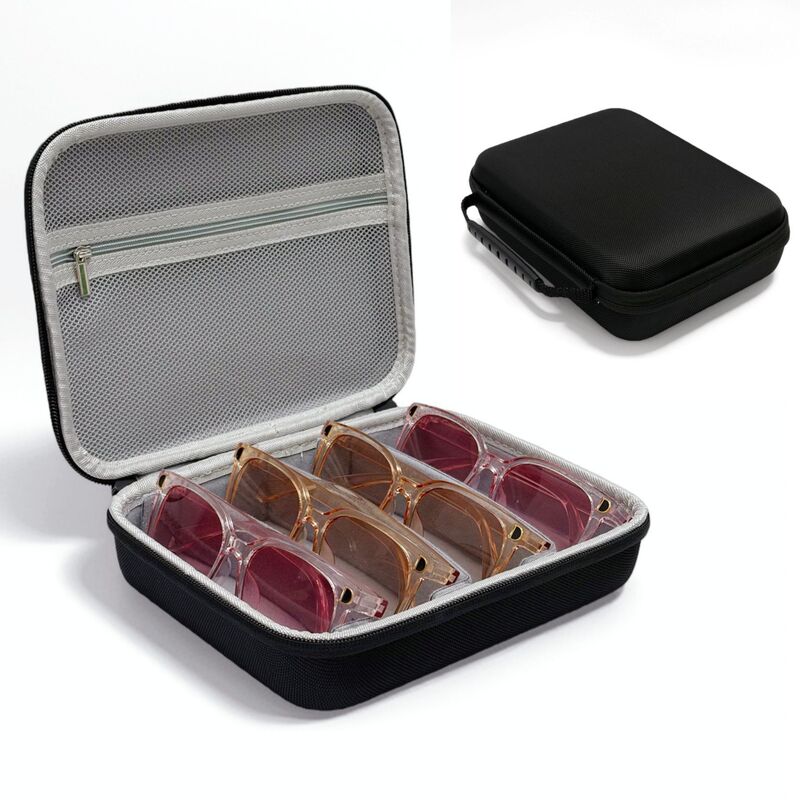 Factory Direct Sales Sunglasses Sunglasses Ar Glasses Cosmetics Bag Portable Protective Cover Box Outdoor Travel Storage Box