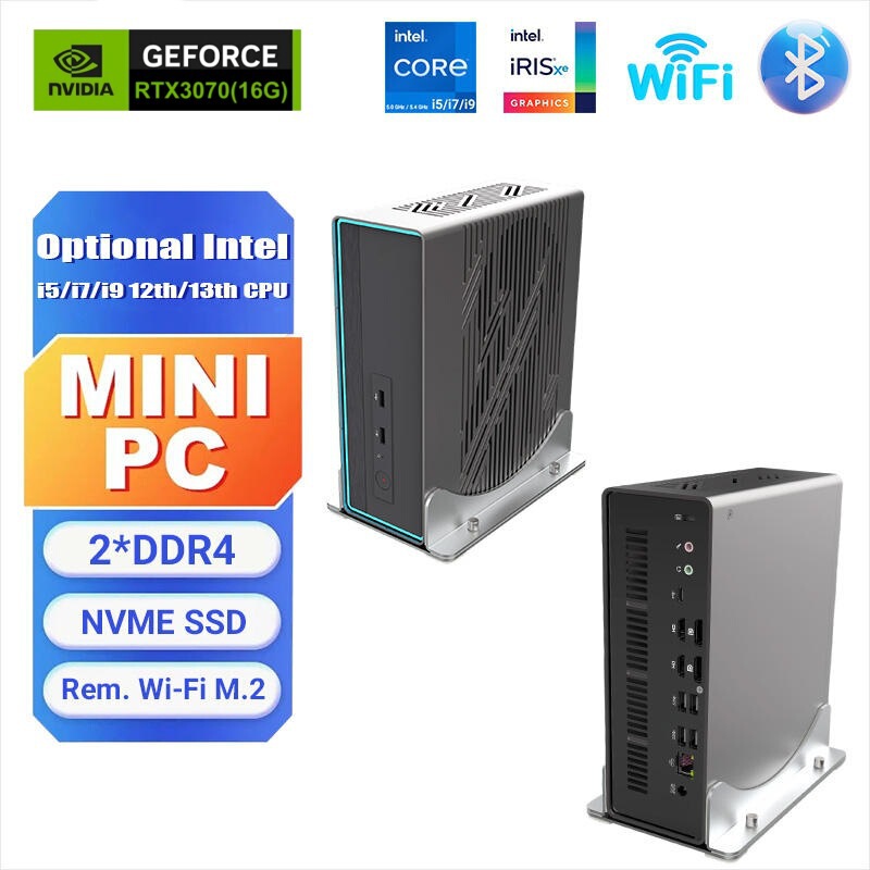 New Desktop Mini Computer with High Performance, Intel Core I9-13900Hk + Rtx3070 Dedicated Graphics, 16Gb Mini Pc New Desktop Mini Computer with High Performance, Intel Core I9-13900Hk + Rtx3070 Dedicated Graphics, 16Gb Mini Pc