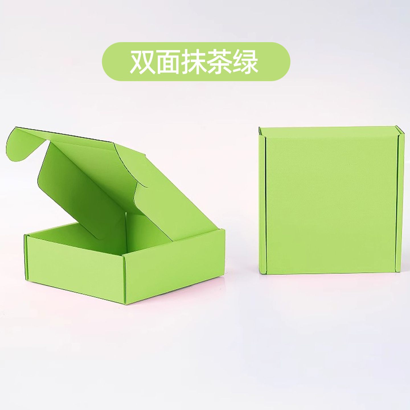 Caja de avión particularmente dura y engrosada caja de embalaje de color personalizada logo blanco INS caja de mensajería cuadrada grande en stock