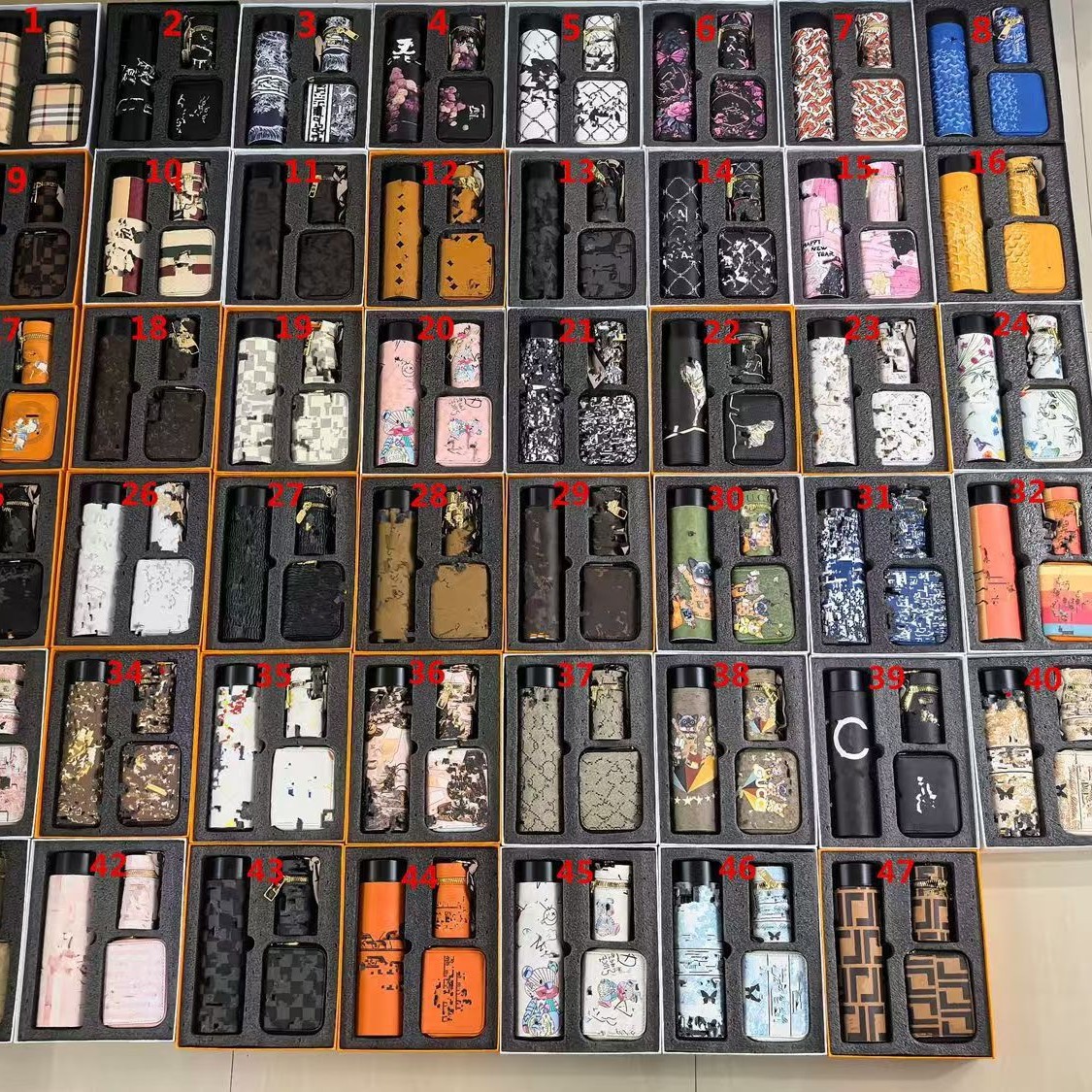 Cross-Border E-Commerce Thermos Cup Can Be Printed with Logo Lipstick Bag Card Bag Water Cup Gift Box Gift Gift Portable Sealed