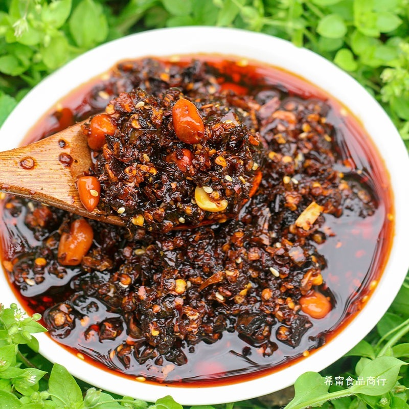 贵州油辣椒油泼辣子遵义红油蒜香辣椒酱1000g特辣香辣凉拌菜调料|undefined