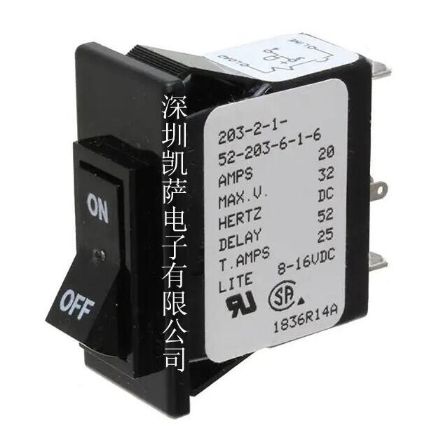 203-2-1-52-203-6-1-6 AIRPAX 断路器 原装正品 凯萨电子