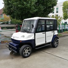 利凯士得电动观光车 电动巡逻车 小区保安巡逻车 四轮电瓶巡逻车