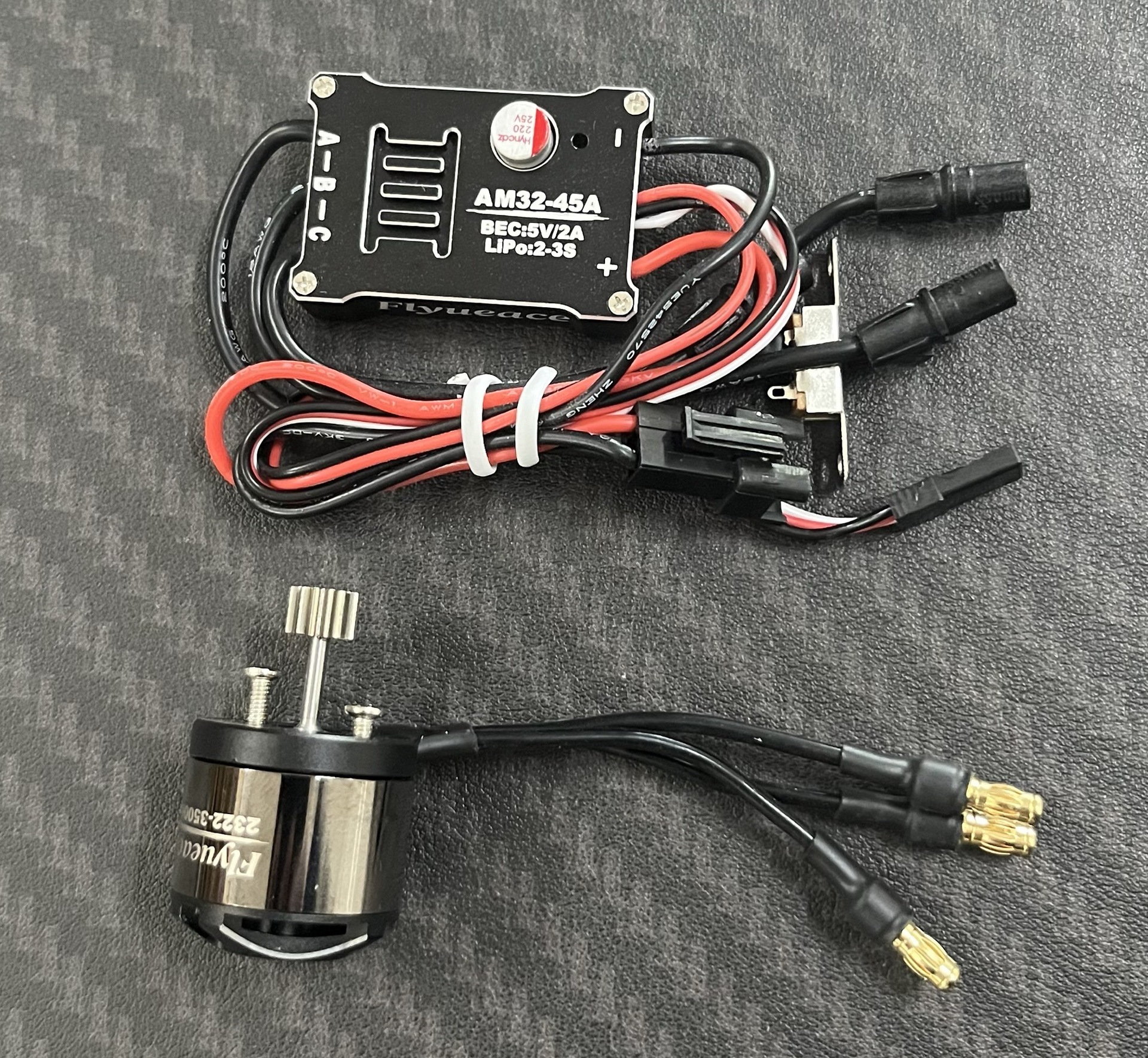 Brushless outer rotor kit