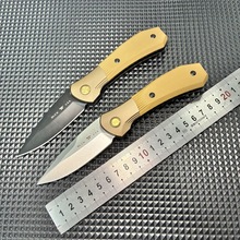 跨境热销巴克591户外折刀 防身刀折叠小刀便携迷你刀多功能口袋刀