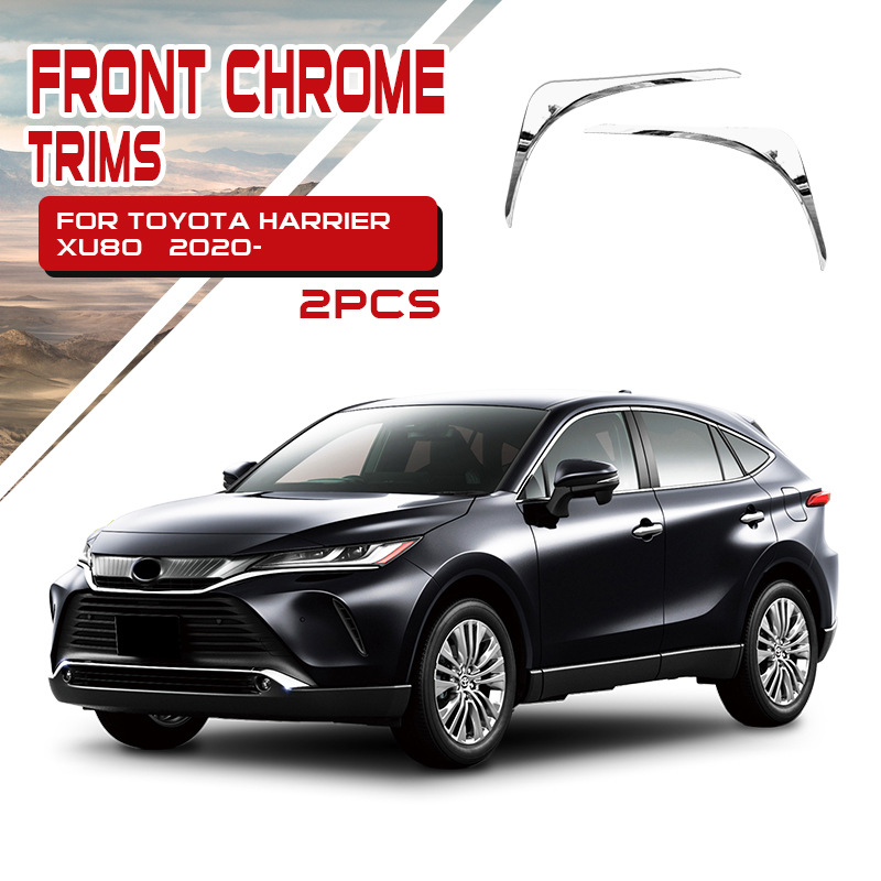 Tenxinrui es adecuado para Toyota lingfang weiling coche modificación cara frontal galvanoplastia ventana de ajuste lluvia protección ceja Accesorios