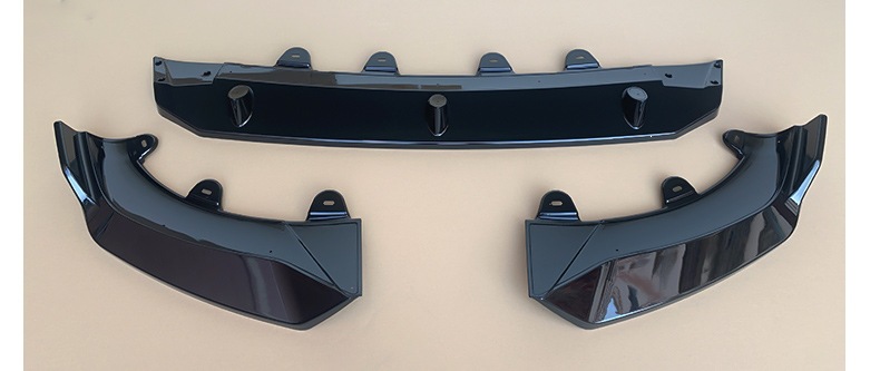 Suitable for Bmw X3 Front Lip Car Modification Small Body Kit G01 Lci Later X4 G02 Piano Black Front Spoiler