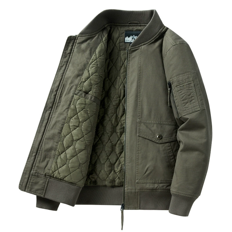 Трансграничная Внешняя торговля, мужское утолщенное Мужское пальто с хлопковой подкладкой и флисовой подкладкой больших размеров, куртка со съемным воротником и хлопковой подкладкой 2259