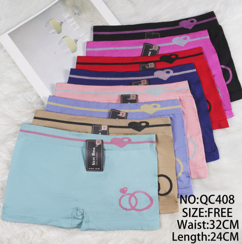 Calzoncillos de verano para mujer, pantalón de seguridad antideslumbrante de boxer, calzoncillos de boxer para mujer ajustados, elásticos suaves, transfronterizos