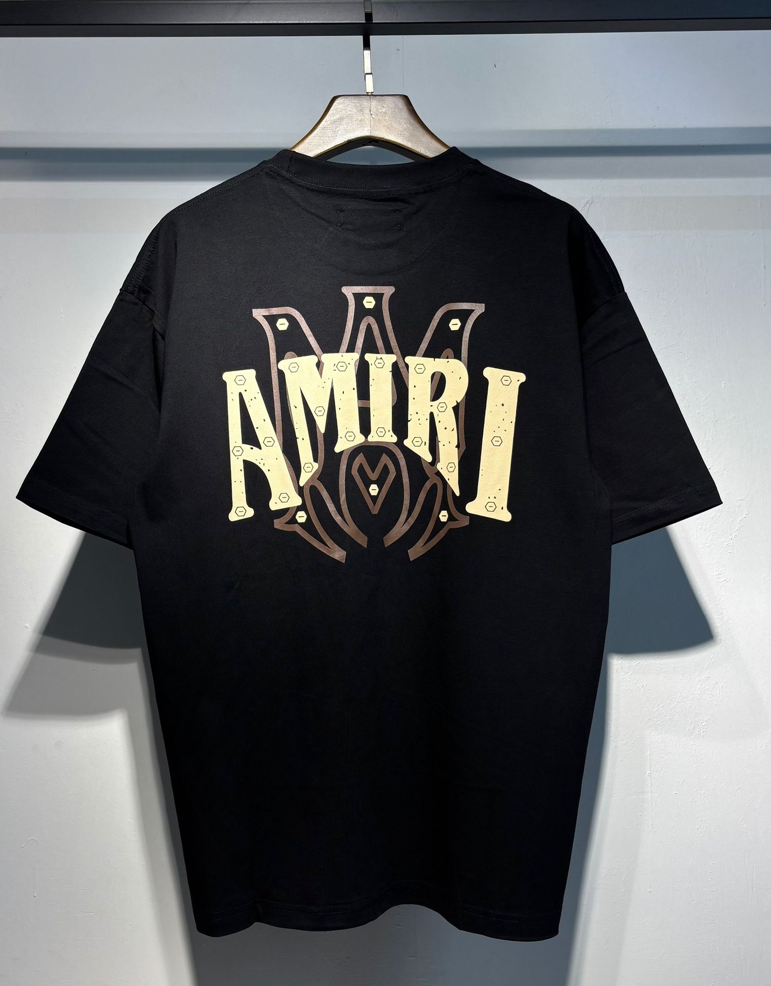 Verano nueva camiseta de manga corta impresa de letras suelta marca de moda hombre camiseta casual de media manga mujer