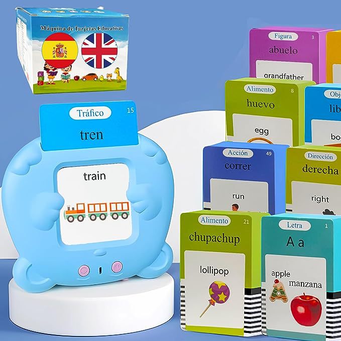 Cross-Border hablando tarjetas flash de educación temprana de los niños Tarjeta de la máquina Inglés ABC Tarjeta de inserción de la máquina