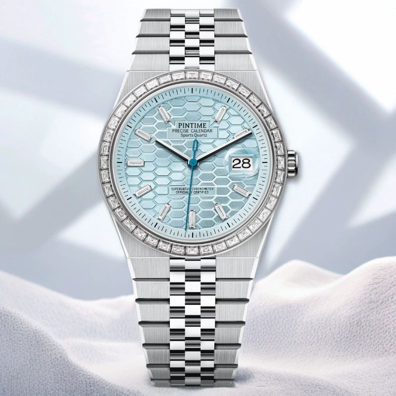 Swiss watch stainless steel, waterproof quartz watches, custom-made, (Cross-border trading)