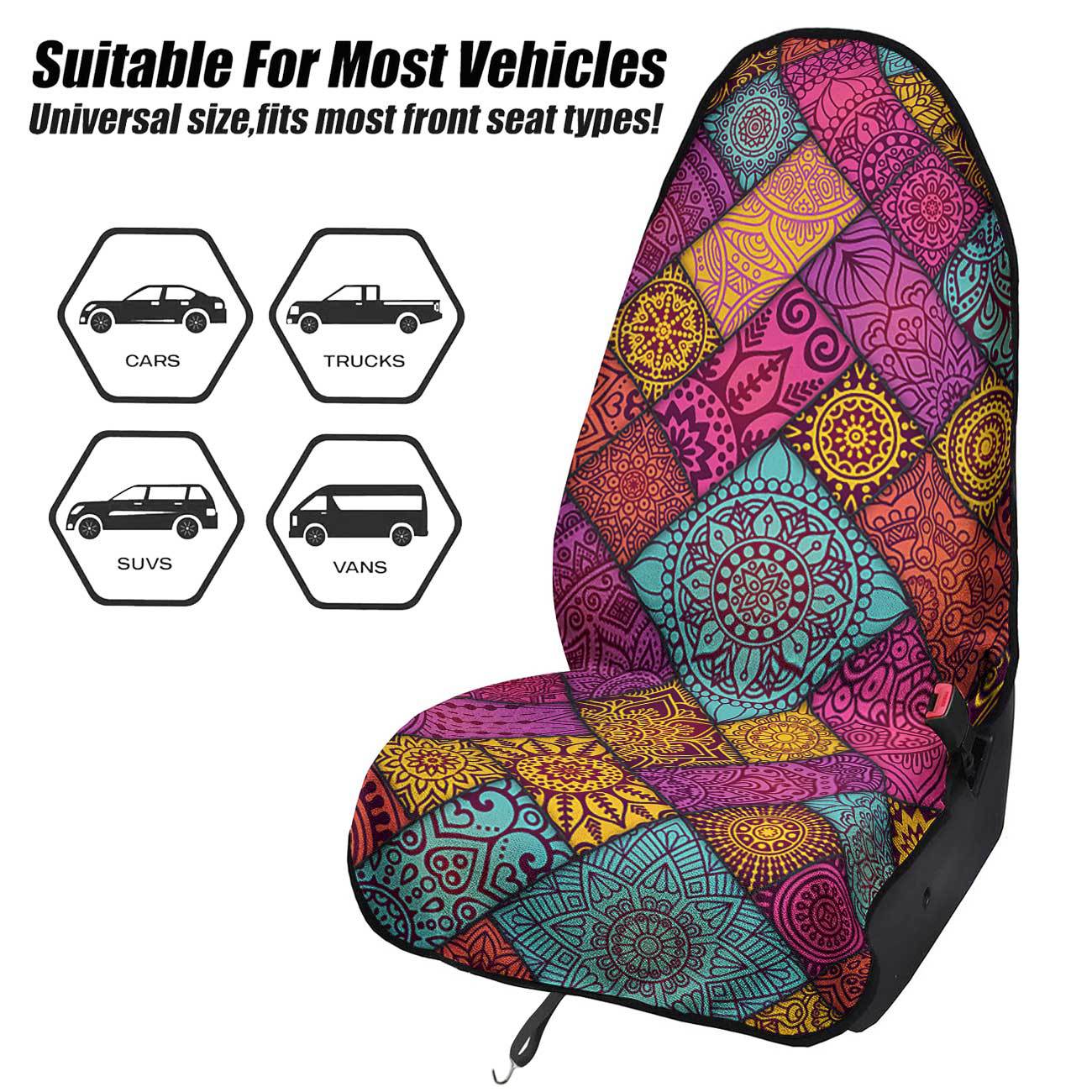 Car seat towel cover front seat protector suitable for gym and exercise, universal for all seasons, car use 76