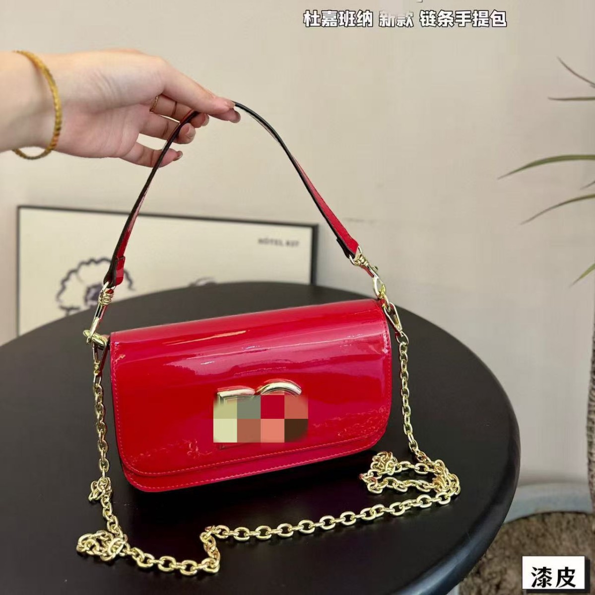 Dujia Dg Plain Pure Color Ladies Shoulder Bag g Export Wholesale Top Product Supply