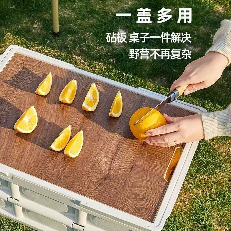 Venta directa de fábrica para acampar al aire libre caja de almacenamiento plegable caja de almacenamiento del maletero del automóvil para el hogar caja de almacenamiento conveniente