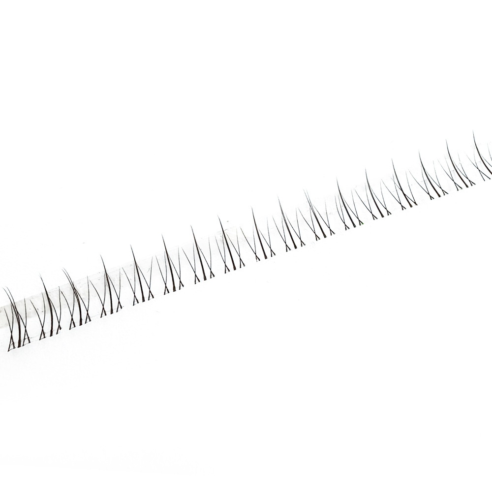 Fábrica directa venta en caliente al por mayor pestañas falsas trilogía bajo las pestañas de flores de sol productos semiacabados puros pestañas salvajes