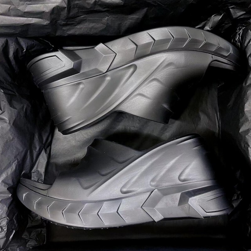 High Version of Marshmallow Thick-Soled Slippers for Women 2025 New Asige Same Style Platform Casual Heightening Slippers