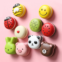 仿真食玩马卡龙蛋糕创意卡通可爱冰箱贴磁铁磁贴 磁力磁性贴树脂