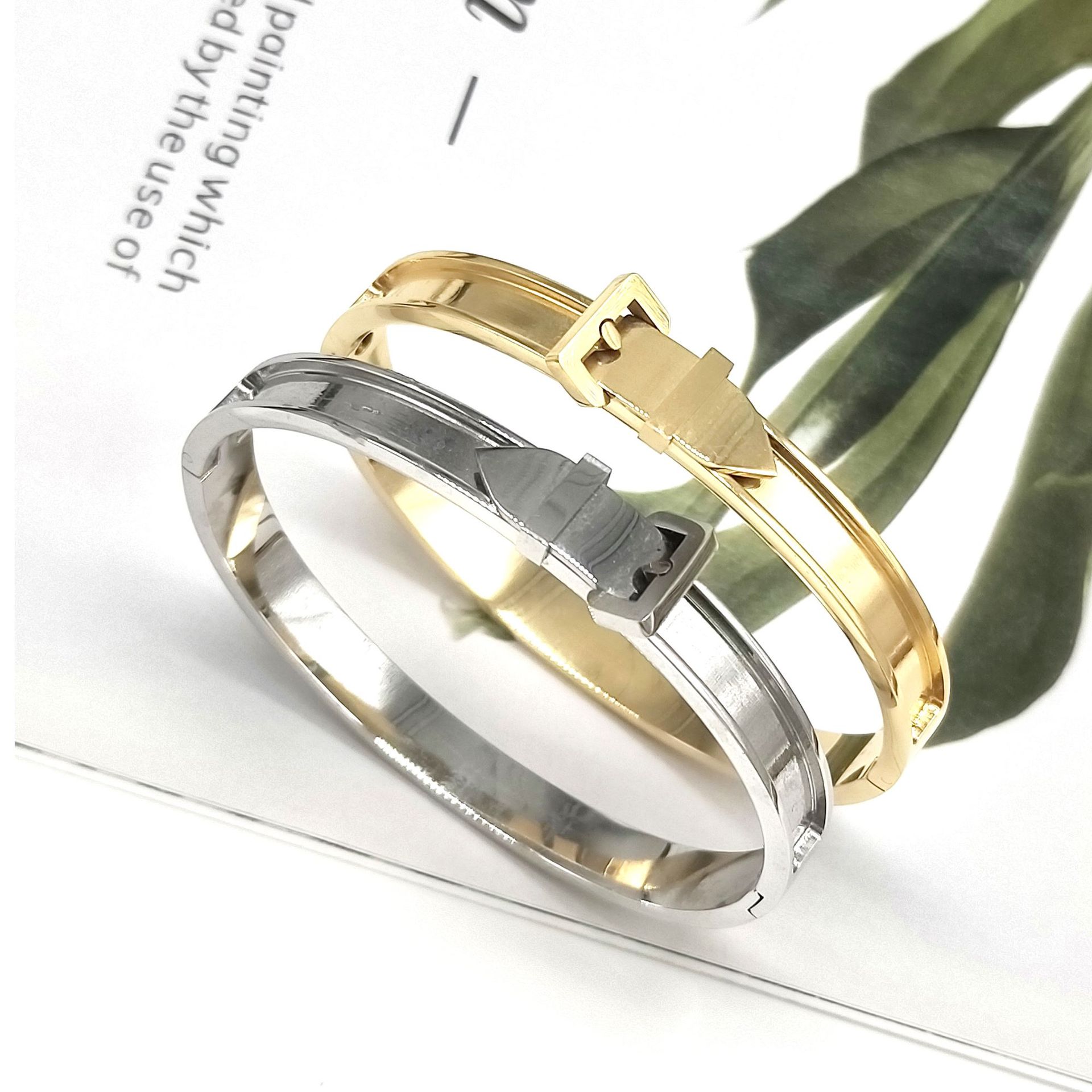 Bracelet 1pc lock head bracelet presbyopia sticker hardware_voghion.com
