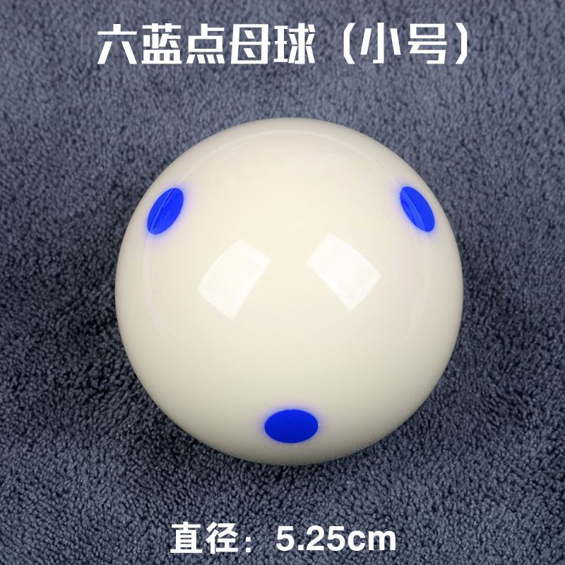 Six Blue Dot Crystal Mother Ball (Tomlet)