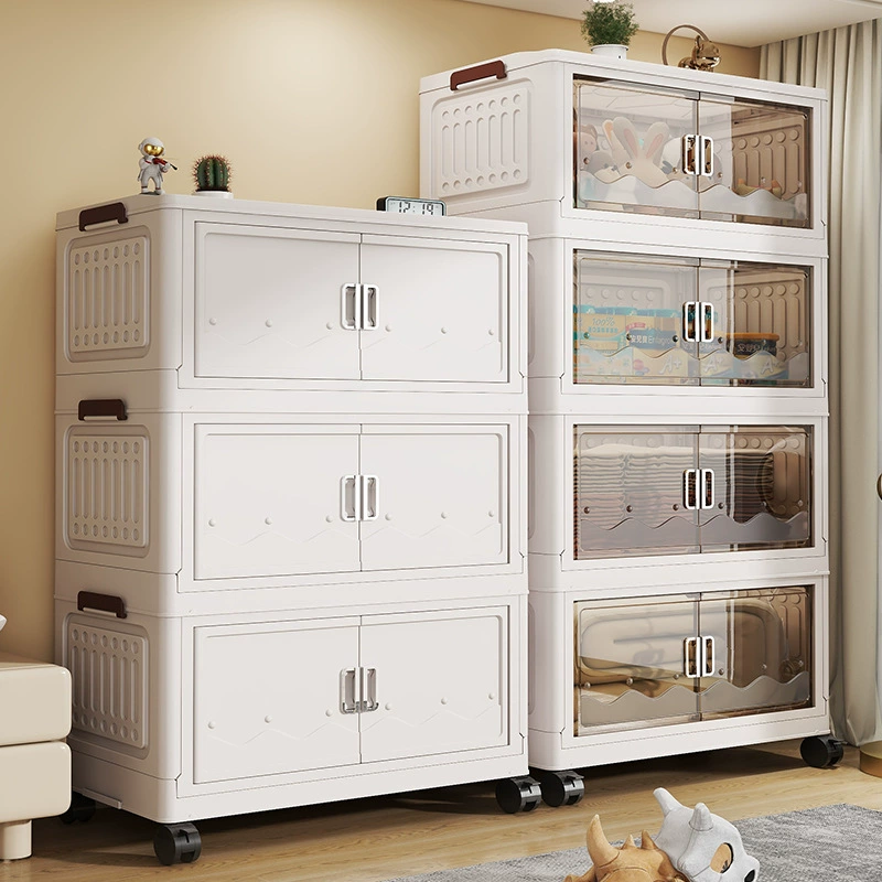 Бесплатная установка шкаф для хранения дома пластиковый детский шкафчик для детей шкаф для детской одежды закуски складные