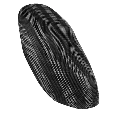 Four Seasons Universal Motorcycle Cushion Cover, Electric car cushion - black-and-white-stripes-s-code