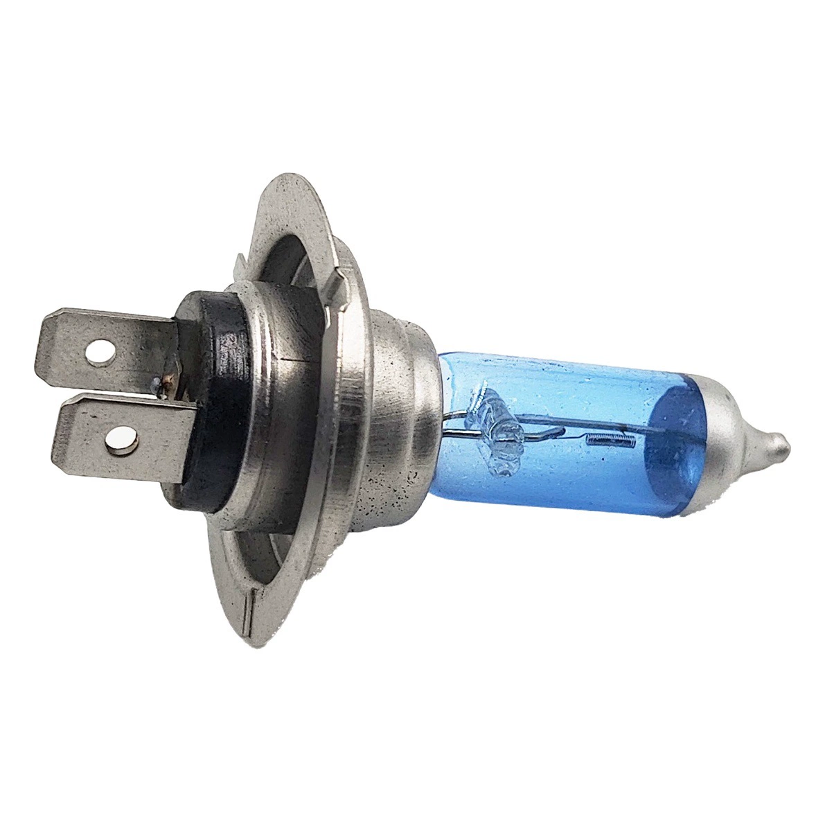 Трансграничная в наличии H7 Автомобильная галогенная лампа автомобильная фара 12V55W100W H7 галогенная лампа супер белый свет синий пузырь