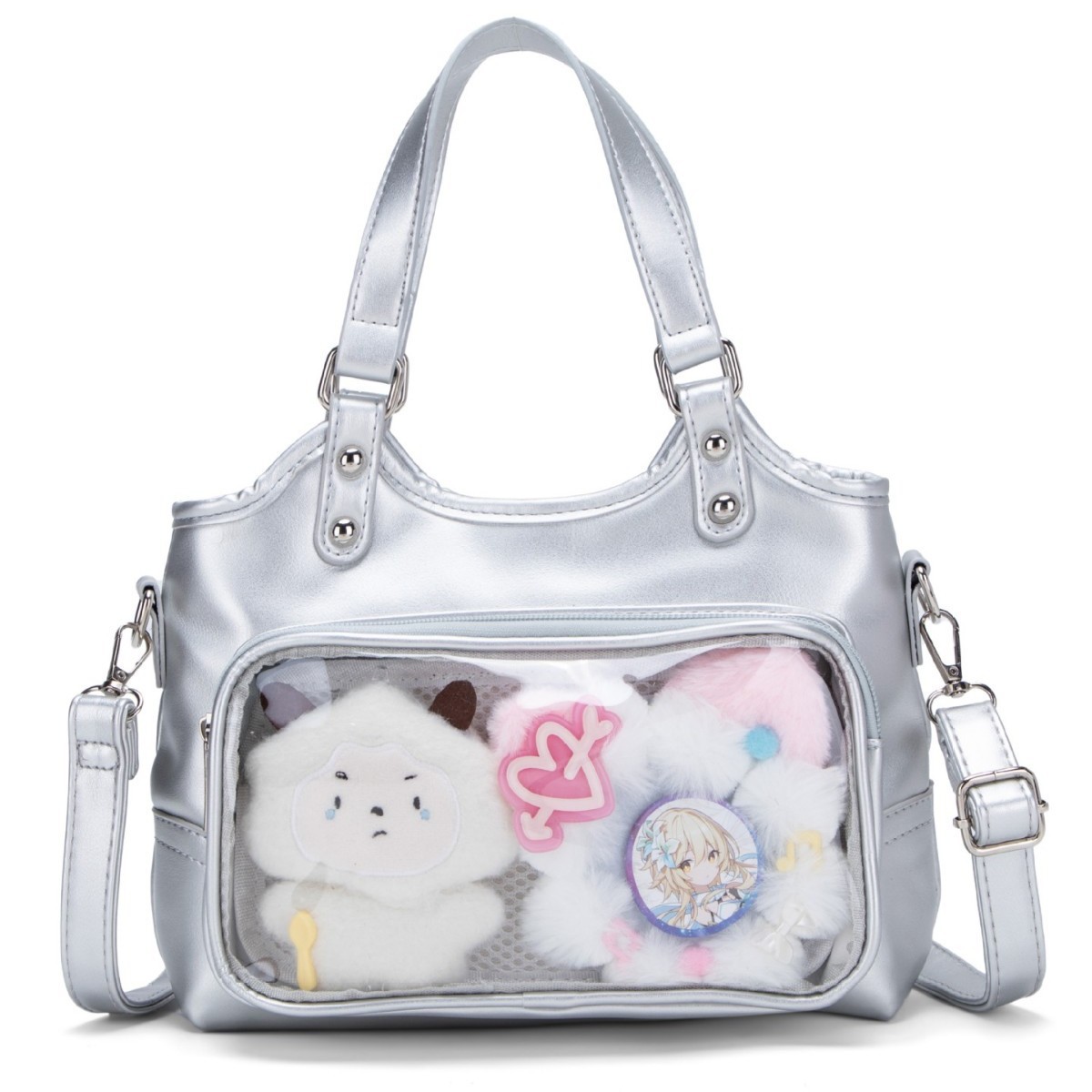 Japanese capacious universal one-shoulder bag for leisure