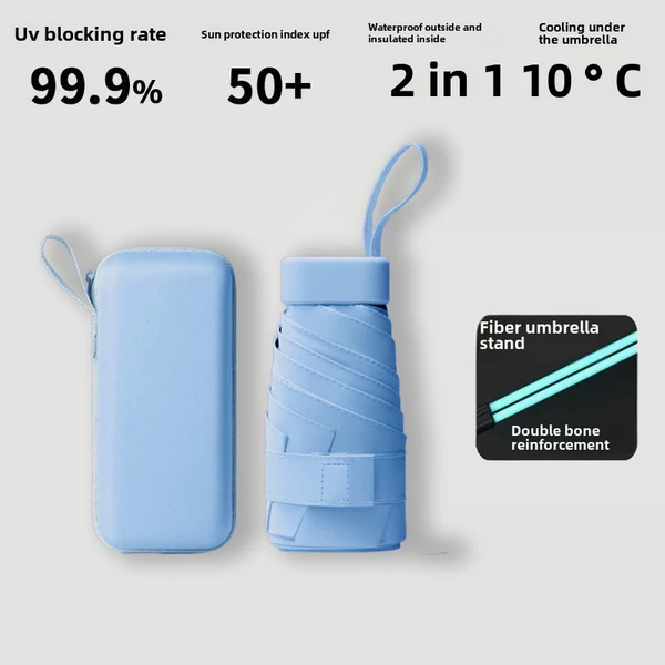 【New 60% off super strong 12 bone reinforcement】Sky Blue + Storage Box
