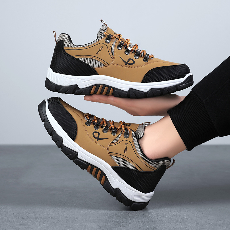 Zapatos de hombre verano 2025 nuevos zapatos de hombre zapatos de montaña antideslizantes resistentes al desgaste zapatos de carrera universal para hombre