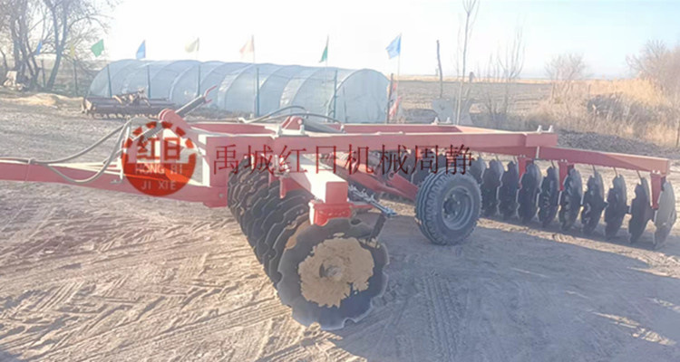德州重型圆盘耙  4.2米缺口圆盘耙   液压折翼联合整地圆盘耙