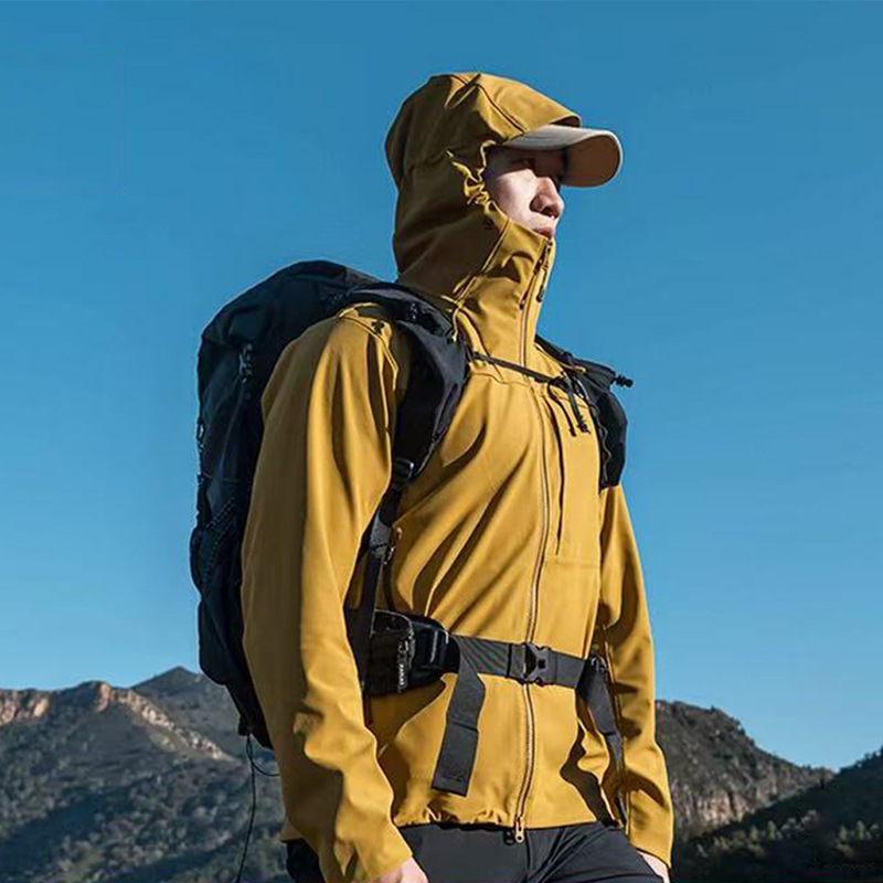 Kailas Style Hard Shell Heat-Sealed Bonded Jacket, Dupont Triple-Protection Windproof and Waterproof, Unisex Outdoor Mountaineering